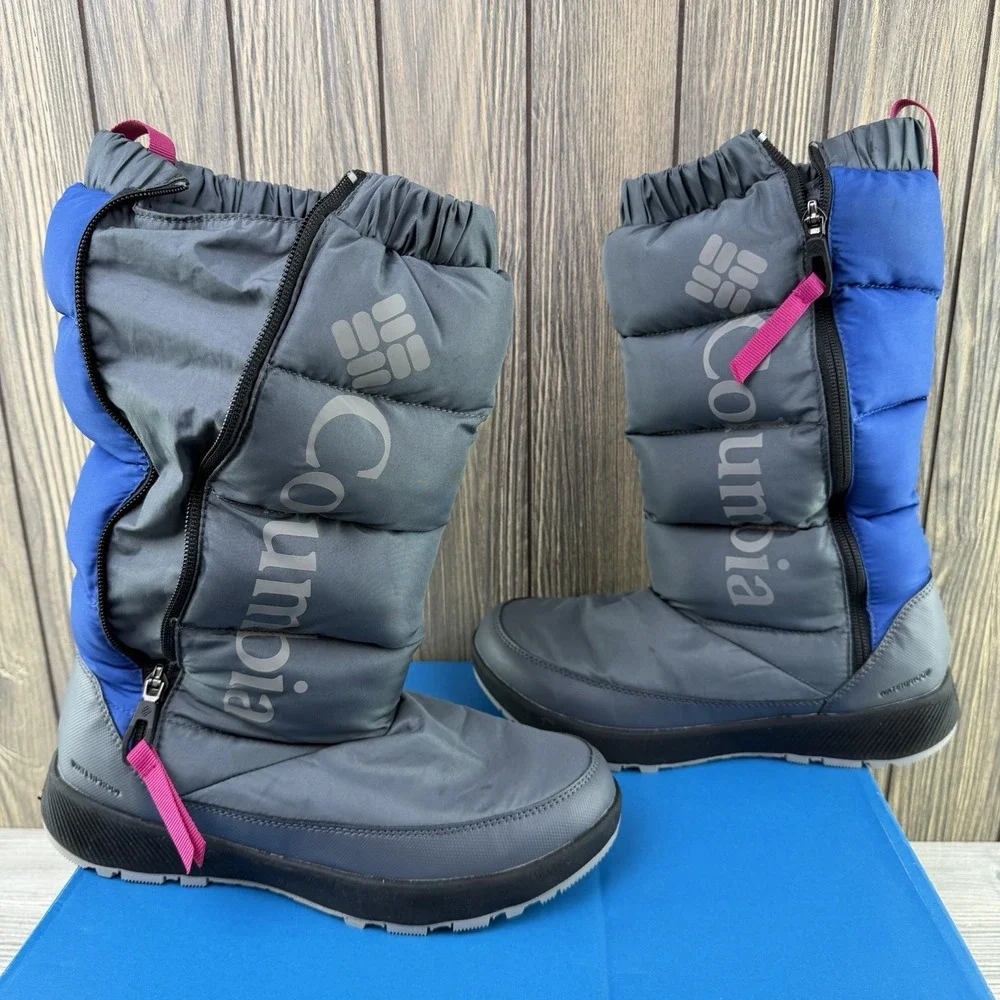 Columbia Paninaro Omni-Heat Tall Waterproof Winter Boots Women's Size 8.5